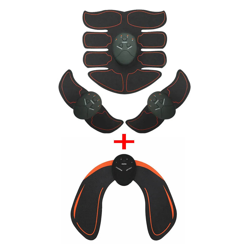 Wireless EMS Muscle Stimulator for Abs & Hips – Smart Home Gym Trainer for Men & Women