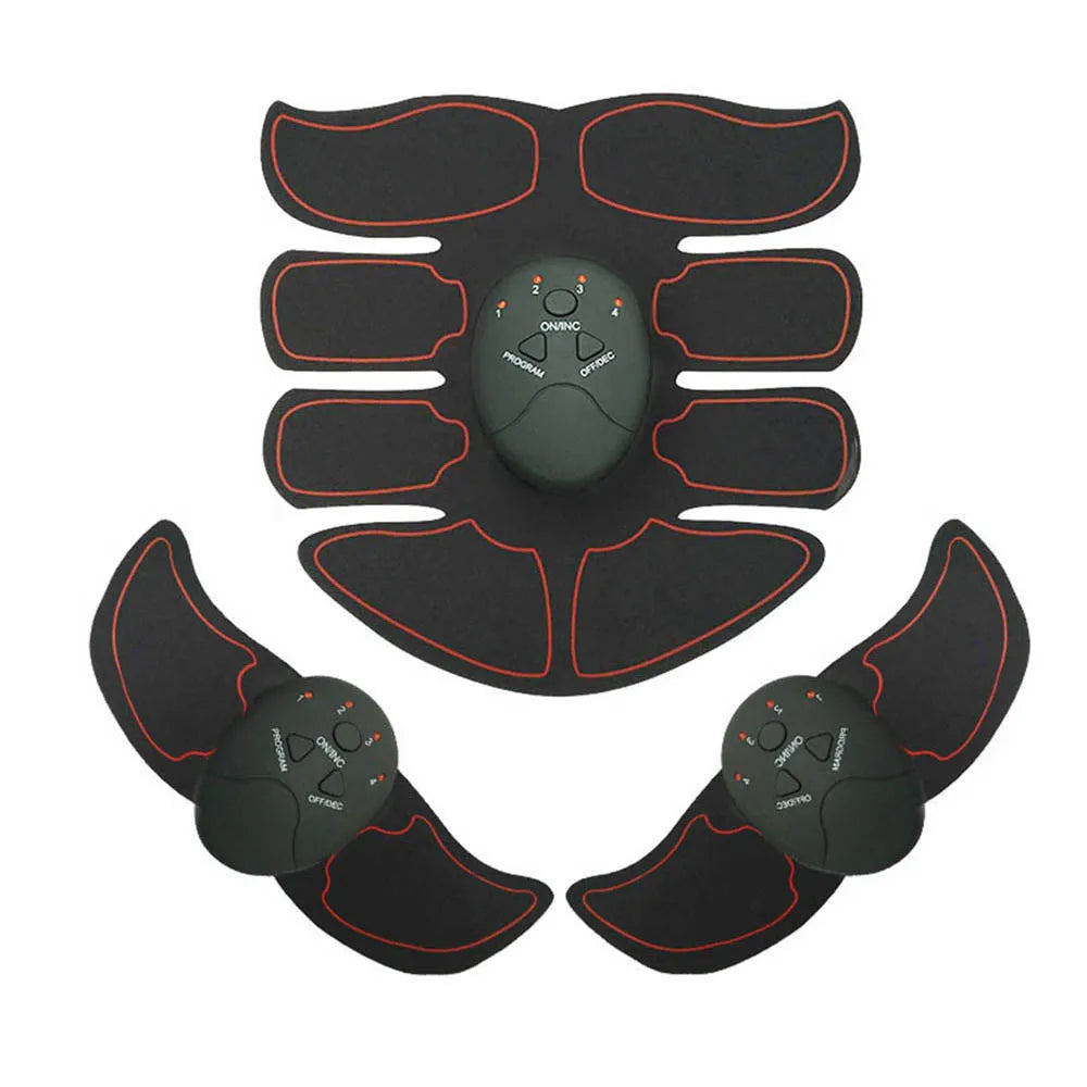 Wireless EMS Muscle Stimulator for Abs & Hips – Smart Home Gym Trainer for Men & Women