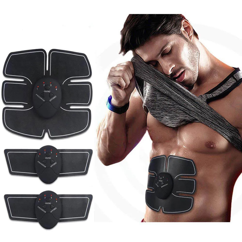 Wireless EMS Muscle Stimulator for Abs & Hips – Smart Home Gym Trainer for Men & Women