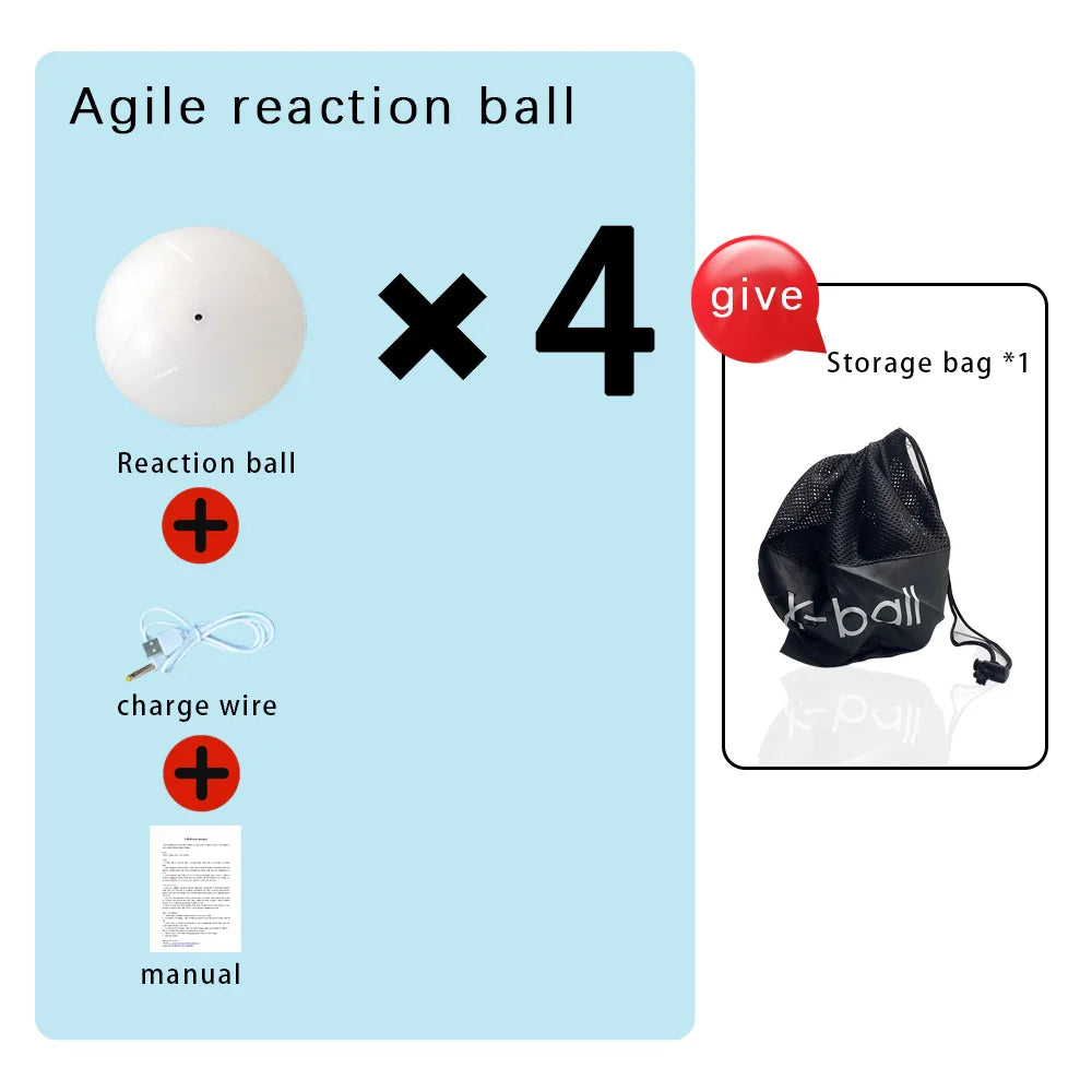 X-Ball Smart Reaction Ball – Digital Sensor Agility & Hand Eye Coordination Training Tool