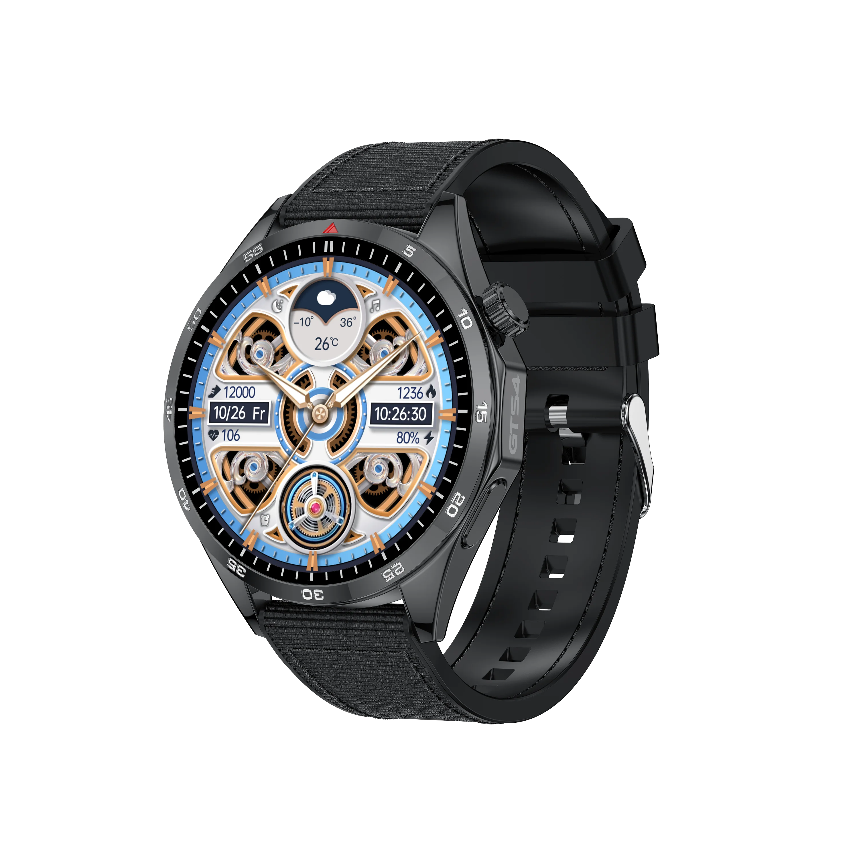 LEMFO LT10 Smart Watch – Android Fitness Tracker, Bluetooth Call, Music, Touch Screen Sports Watch