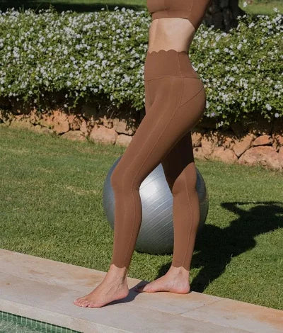 Black High-Elastic Square Neck Yoga Top & Compression Fitness Leggings – Slim Tight Long Sleeve Workout Set