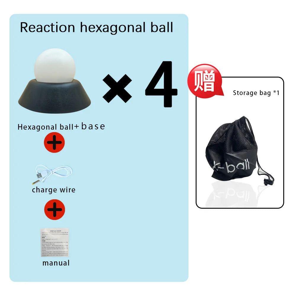X-Ball Smart Reaction Ball – Digital Sensor Agility & Hand Eye Coordination Training Tool