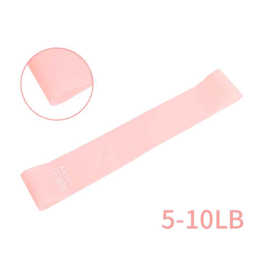 6 Pcs Crossfit Workout Resistance Bands Fitness Elastic Rubber Bands Training Workout Mini Band Gym Home Yoga Strength Equipment