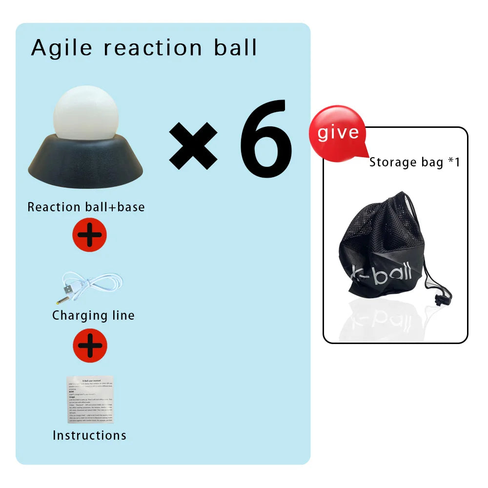 X-Ball Smart Reaction Ball – Digital Sensor Agility & Hand Eye Coordination Training Tool