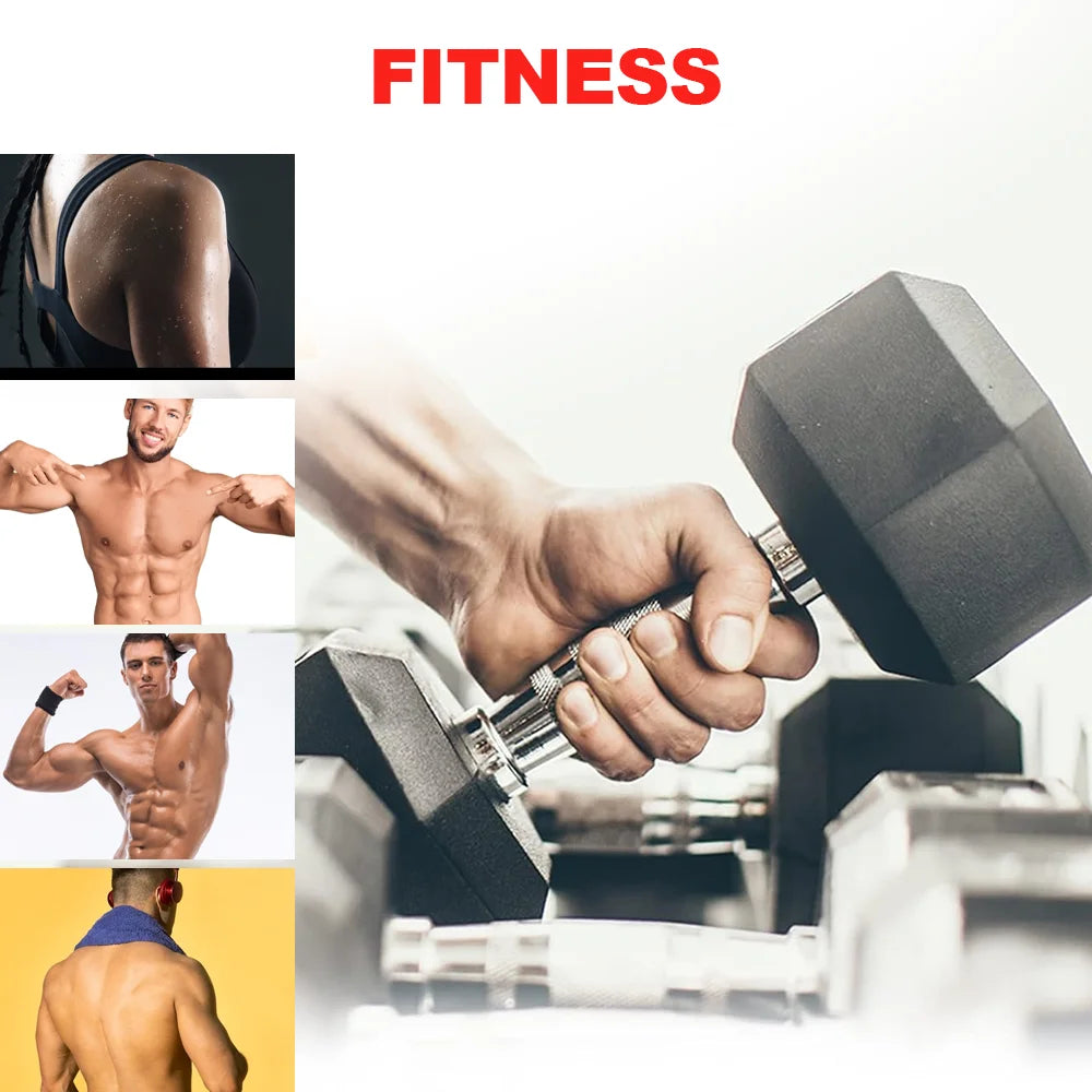 2pc 2.5kg/ 5kg/7.5kg dumbbell Hexagonal Fixed Dumbbells Men's Fitness Equipment Home Ladies Rubber Dumbbells Multi weight Black