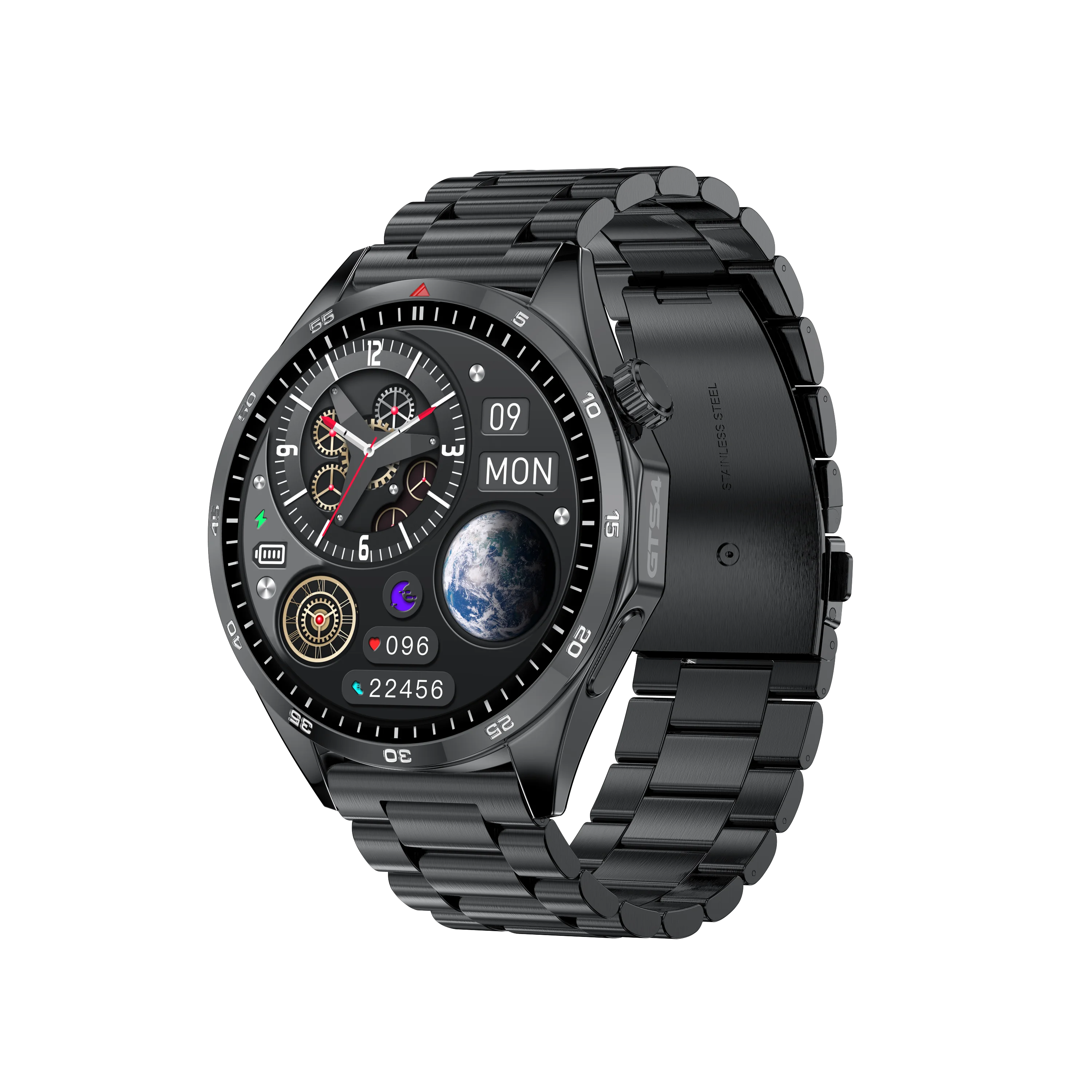 LEMFO LT10 Smart Watch – Android Fitness Tracker, Bluetooth Call, Music, Touch Screen Sports Watch