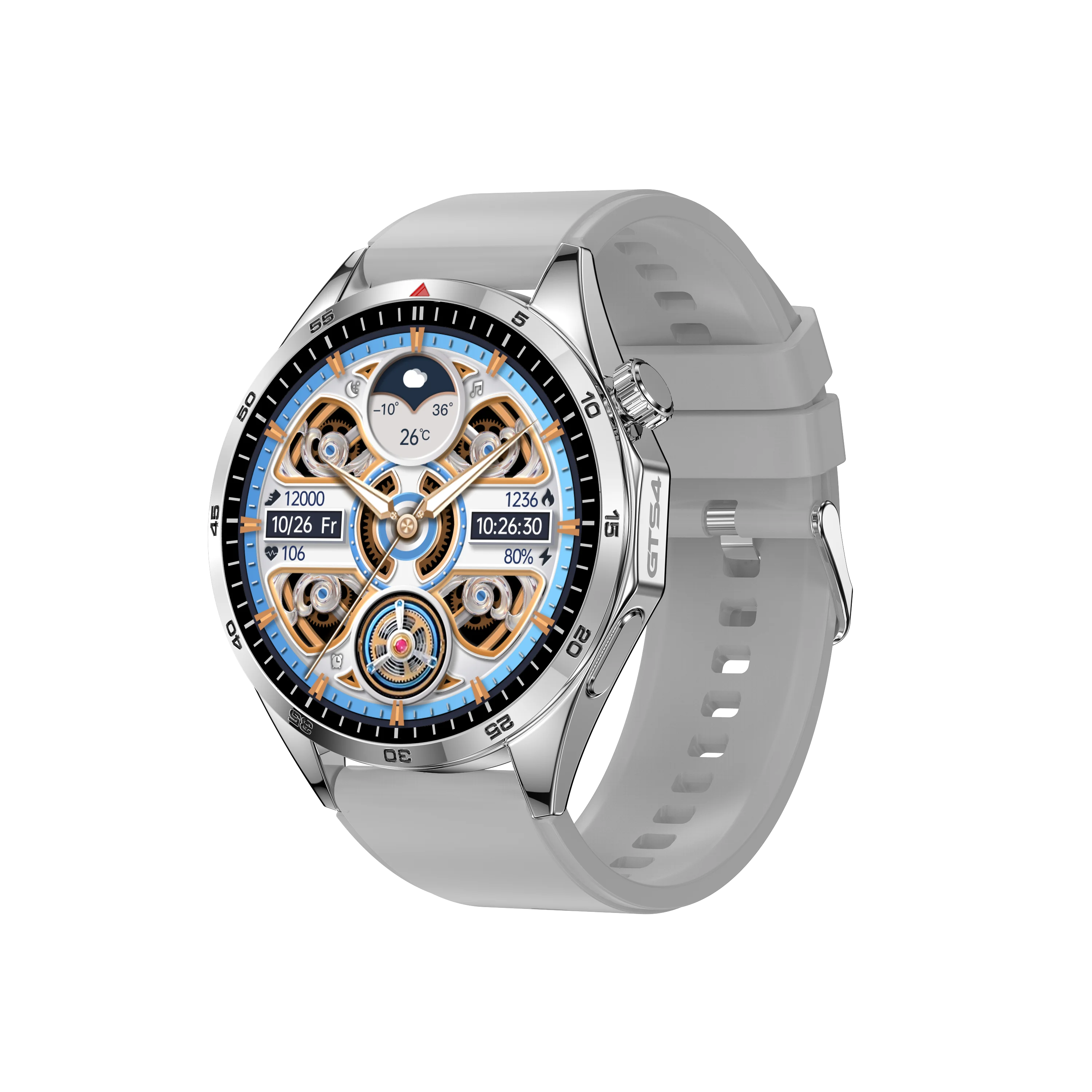 LEMFO LT10 Smart Watch – Android Fitness Tracker, Bluetooth Call, Music, Touch Screen Sports Watch