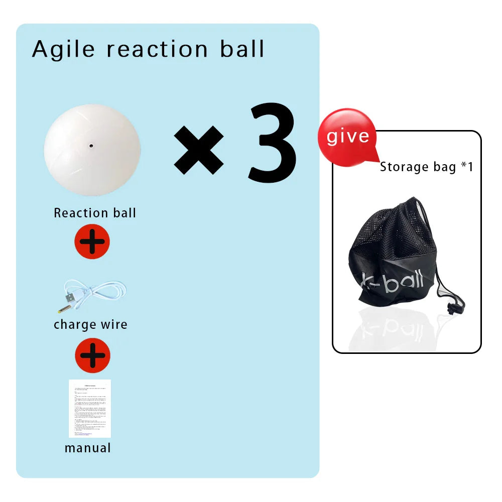 X-Ball Smart Reaction Ball – Digital Sensor Agility & Hand Eye Coordination Training Tool
