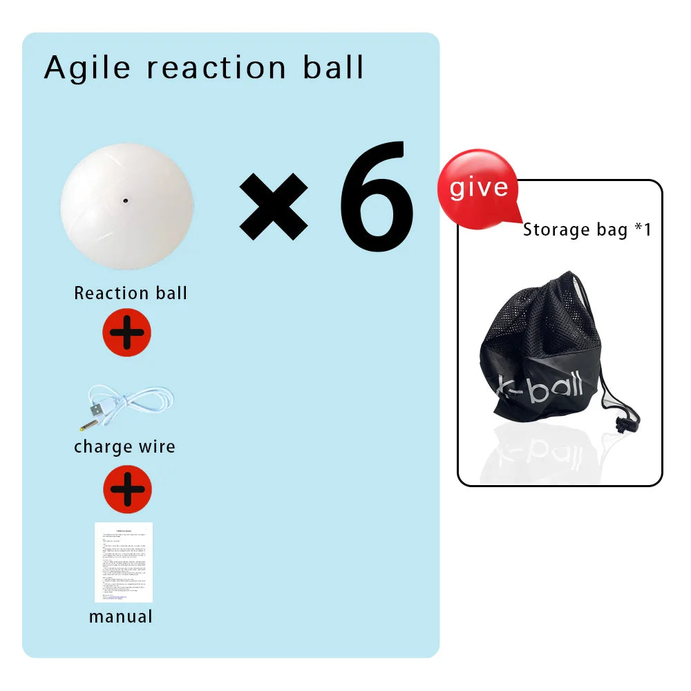 X-Ball Smart Reaction Ball – Digital Sensor Agility & Hand Eye Coordination Training Tool