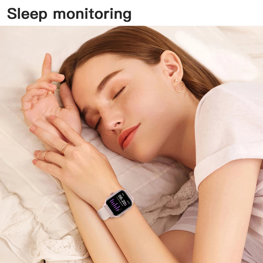 LEMFO LT10 Smart Watch – Android Fitness Tracker, Bluetooth Call, Music, Touch Screen Sports Watch