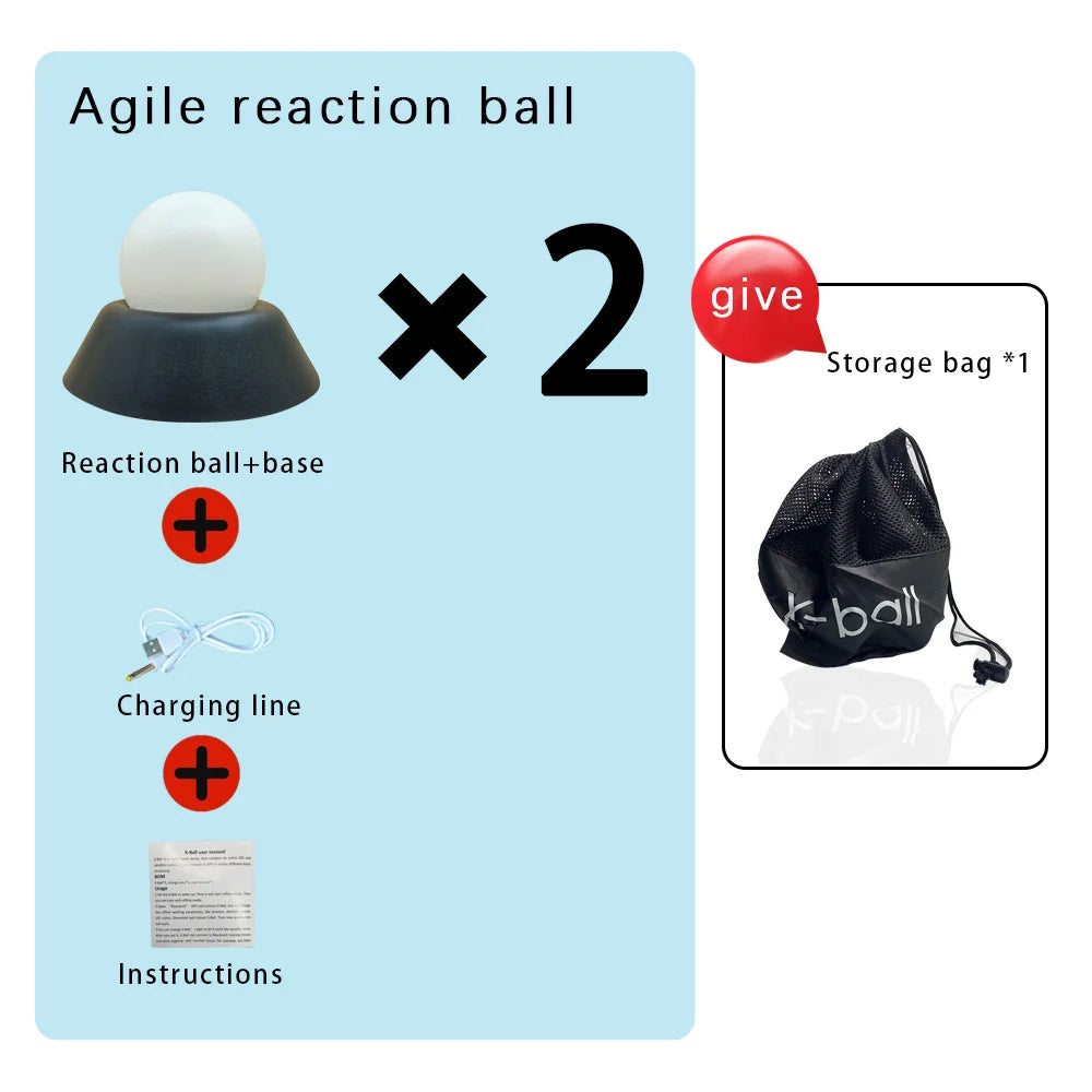 X-Ball Smart Reaction Ball – Digital Sensor Agility & Hand Eye Coordination Training Tool
