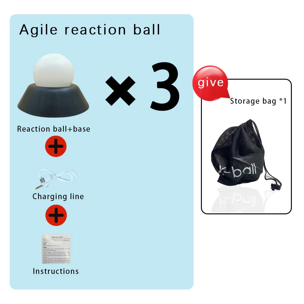 X-Ball Smart Reaction Ball – Digital Sensor Agility & Hand Eye Coordination Training Tool